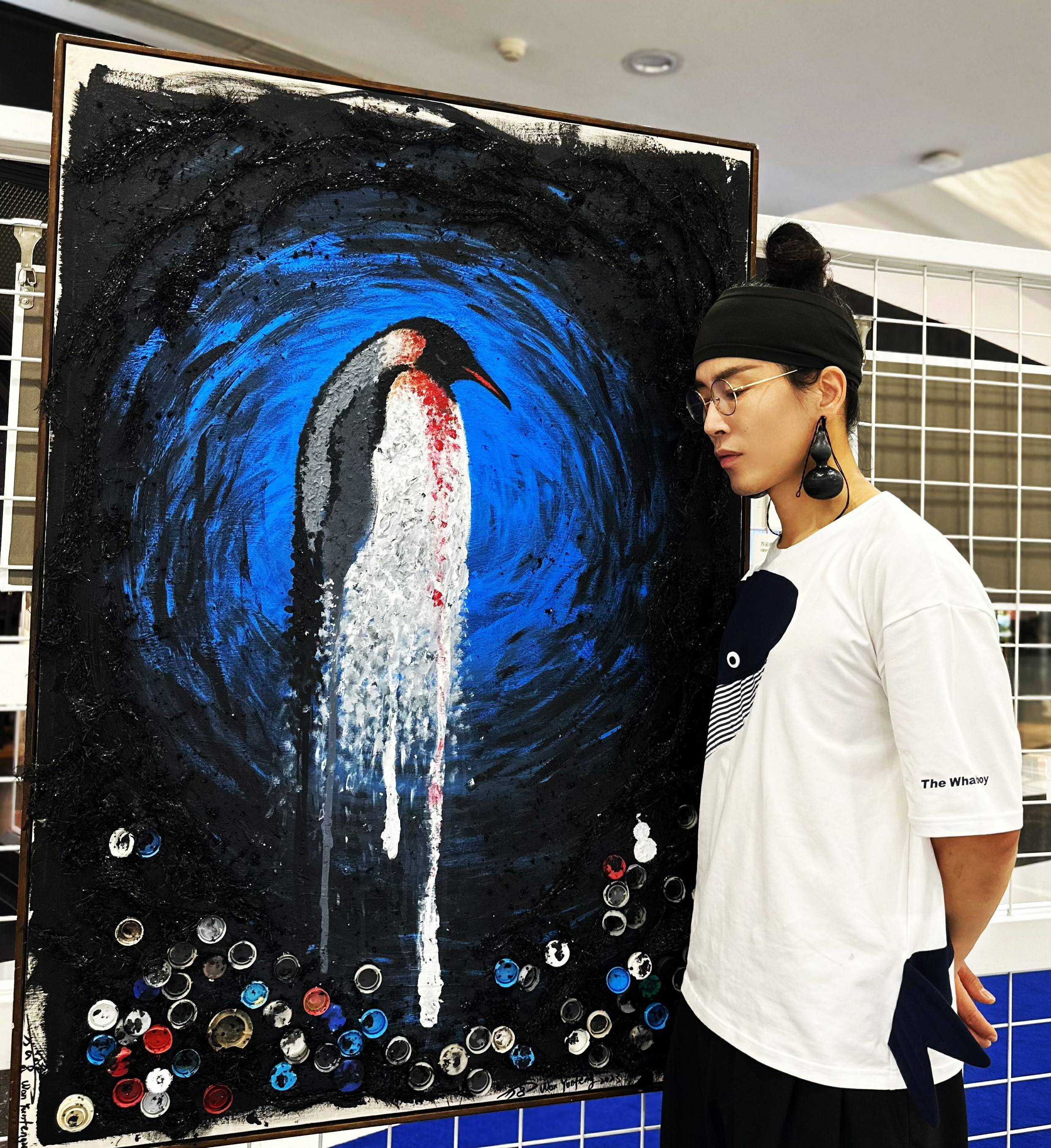 万云峰油画《保护南北极-消融》系列作品发布 
