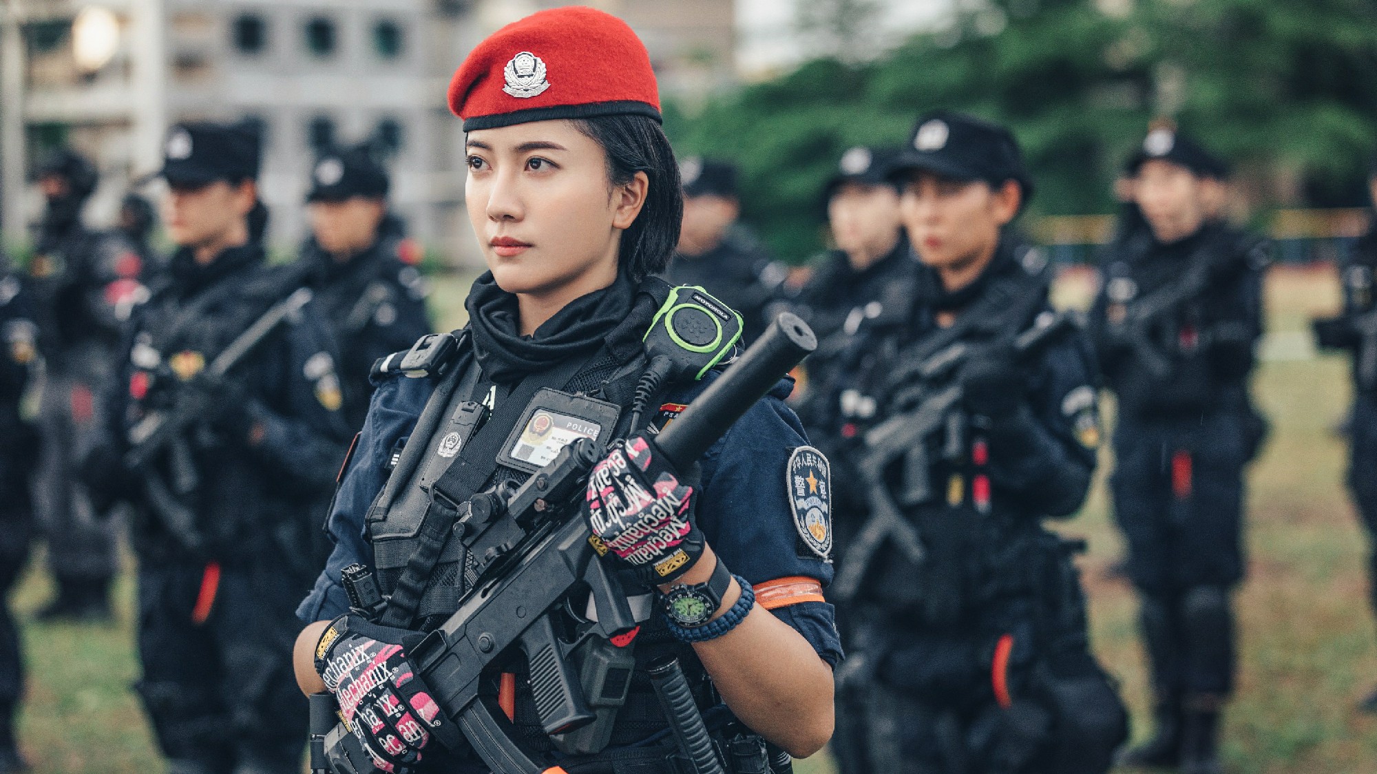 演员白澜主演的《女特警》腾讯视频热播中 