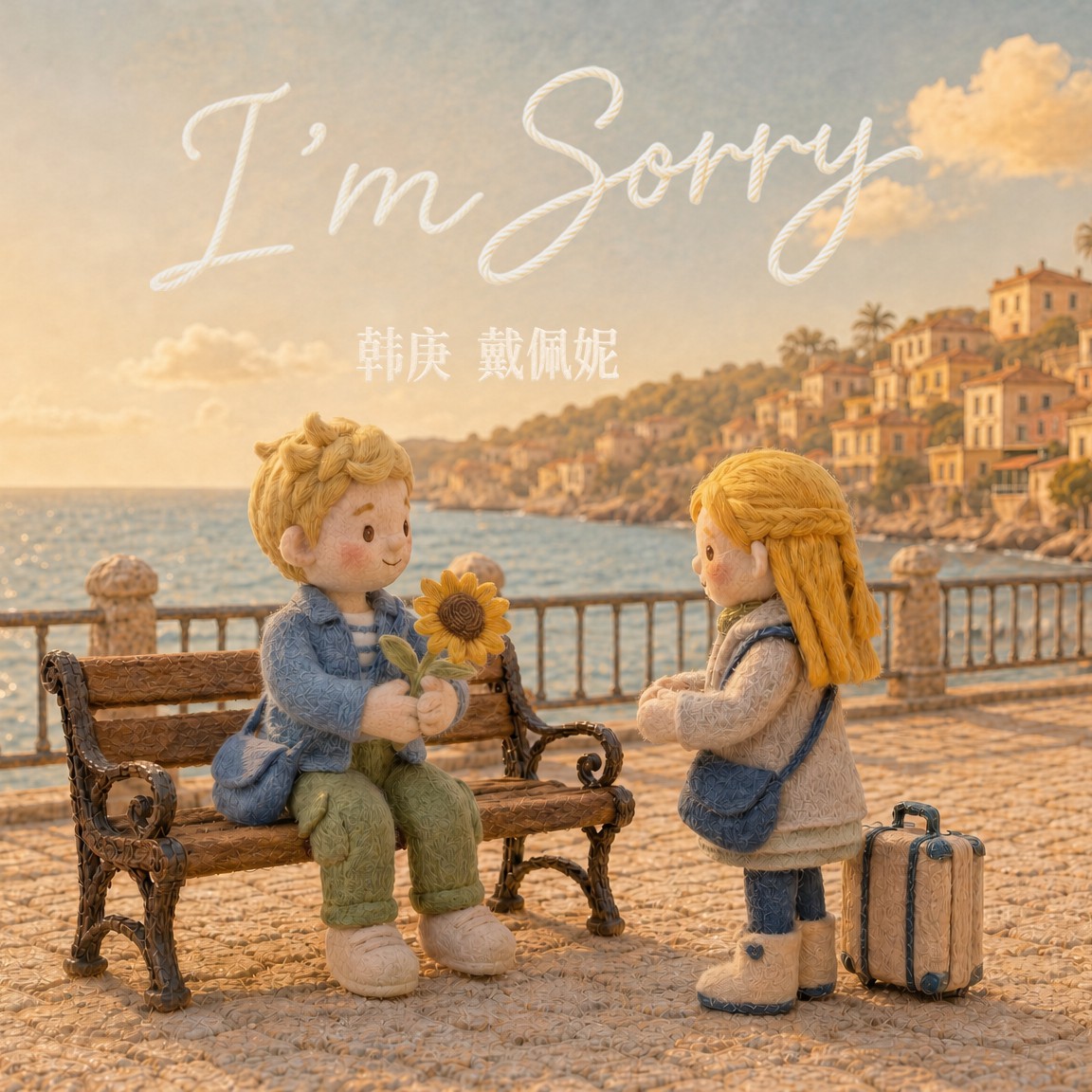 因综艺结缘碰撞音乐火花 韩庚戴佩妮合作单曲《I'm Sorry》道尽爱里迟来歉意
