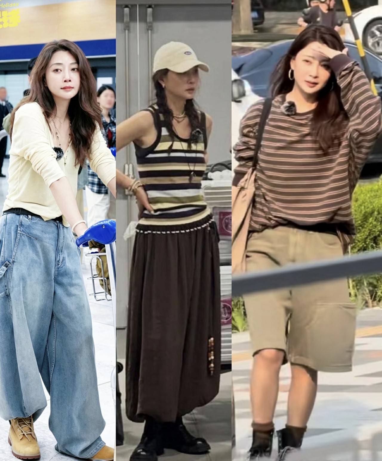 殷桃《花儿与少年2026》路透造型圈粉，这衣品太舒服了！ 